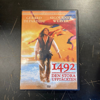 1492 - paratiisin valloitus DVD (VG+/VG+) -seikkailu/draama-